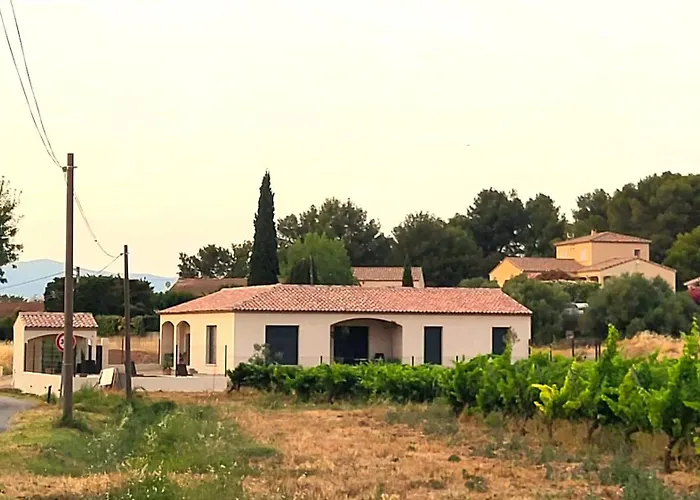 Neuve Calme - Piscine Privee - Vue Sur Les Vignes Вилла *